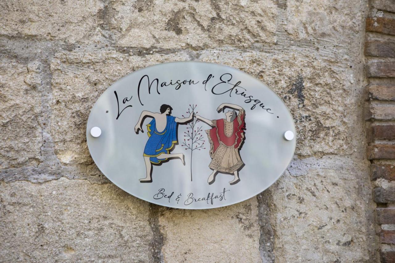 タルクイーニア La Maison D'Etrusque Bed & Breakfast エクステリア 写真